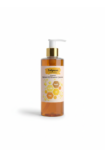 Propolisli kolajenli e vitaminli doğal şampuan...