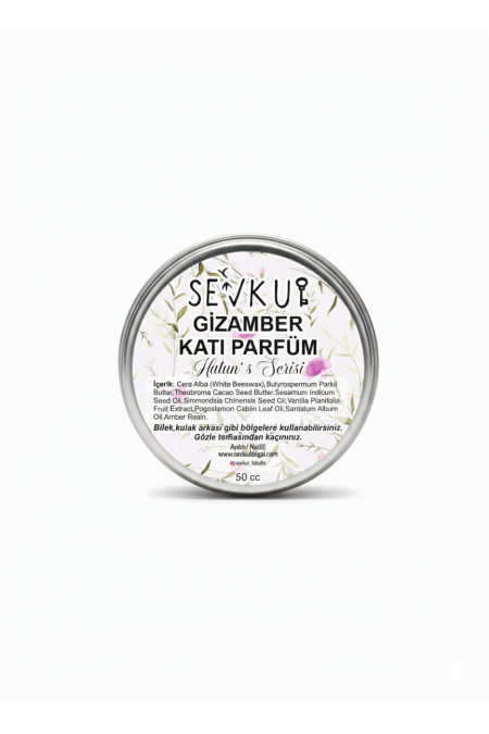 GİZAMBER katı parfüm 50 ml